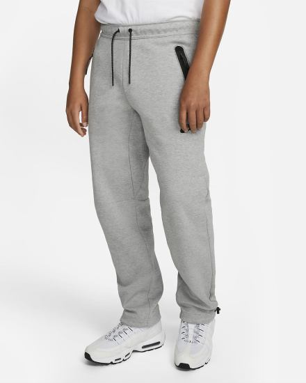 Pantalones Nike Sportswear Tech Fleece Hombre Gris Oscuro Negras | KUVJF-5048