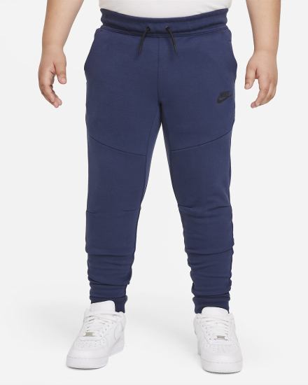 Pantalones Nike Sportswear Tech Fleece Kids Niño Azul Marino Negras | MZCUT-0726
