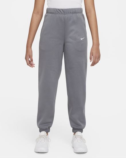 Pantalones Nike Therma-FIT Kids Cuffed Niña Gris Blancas | JOBKE-8654