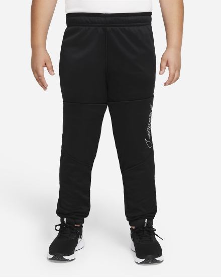 Pantalones Nike Therma-FIT Kids Estampadas Tapered Training Niño Negras | VTYAS-1056