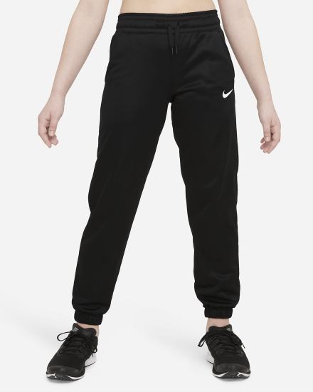 Pantalones Nike Therma-FIT Kids Training (Extended Size) Niña Negras Blancas | CFWHY-5891