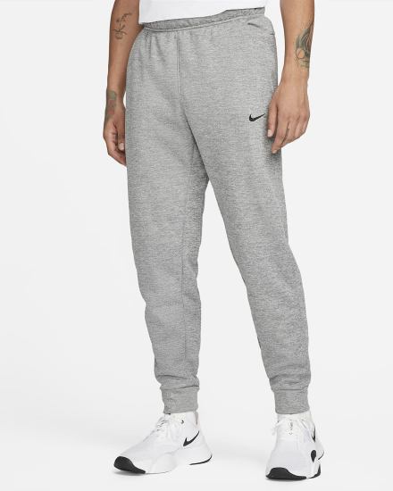 Pantalones Nike Therma-FIT Tapered Training Hombre Gris Oscuro Negras | LVTQP-7618