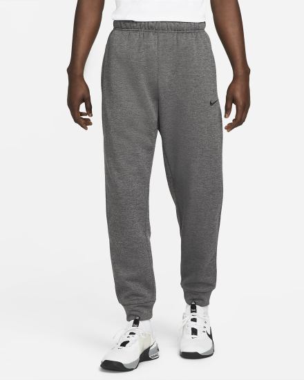 Pantalones Nike Therma-FIT Tapered Training Hombre Gris Gris Oscuro Negras | LZFGT-2309
