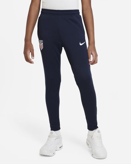 Pantalones Nike U.S. Academy Pro Kids Dri-FIT Knit Soccer Niña Obsidian Blancas | ALIPT-3184