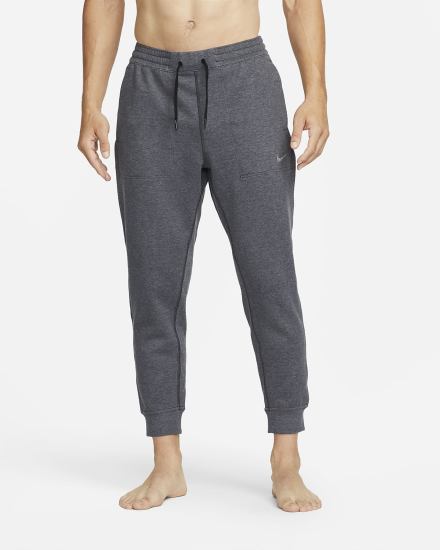 Pantalones Nike Yoga Dri-FIT Fleece Hombre Negras | NLOXH-7906