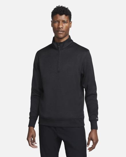 Pullover Nike Dri-FIT Player Half-Zip Golf Top Hombre Negras | QVFZU-7823