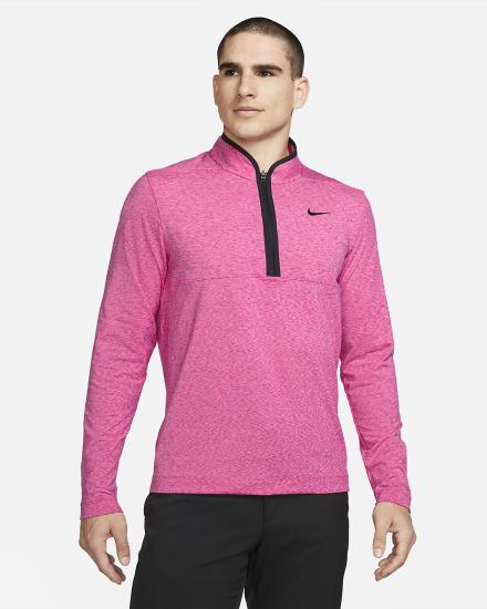 Pullover Nike Dri-FIT Victory Half-Zip Golf Top Hombre Rosas Negras | PQSLX-9156