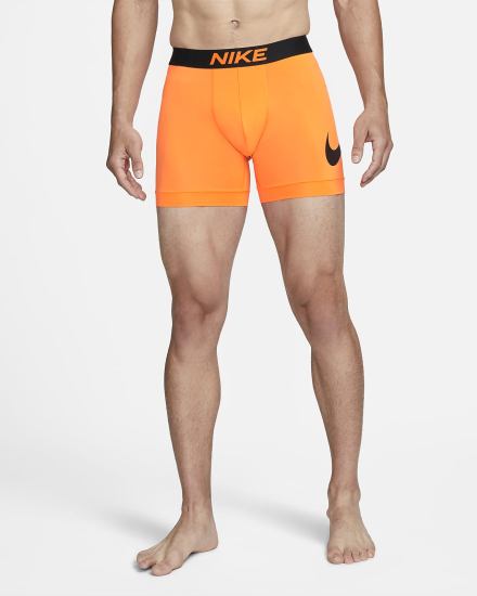 Ropa Interior Nike Dri-FIT Essential Micro Boxer Briefs Hombre Naranjas | IQVPH-5726