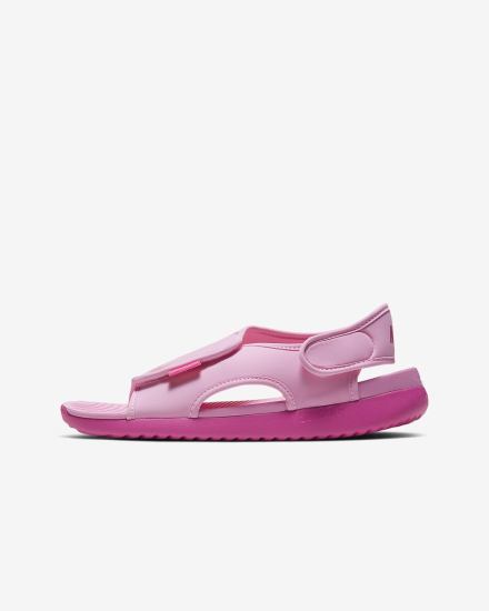 Sandalias Nike Sunray Adjust 5 V2 Kids Niña Rosas Fucsia | MTIUS-1349