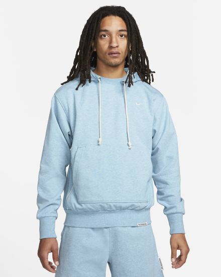 Sudadera Con Capucha Nike Dri-FIT Standard Issue Basketball Hombre Azules Blancas | WRVJI-8760