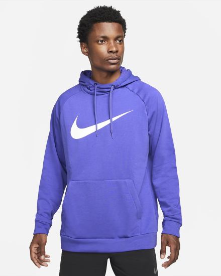 Sudadera Con Capucha Nike Dri-FIT Training Hombre Blancas | VBYEA-6325