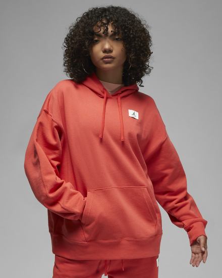 Sudadera Con Capucha Nike Jordan Flight Fleece Mujer Naranjas | AMSWQ-1067