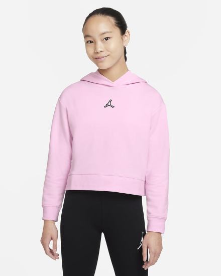 Sudadera Con Capucha Nike Jordan Kids Niña Rosas | WZFSX-6504