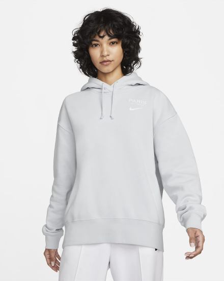 Sudadera Con Capucha Nike Paris Saint-Germain Fleece Mujer Blancas | CEUPM-8924