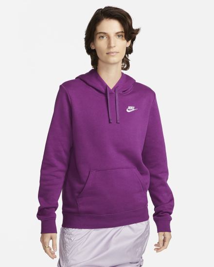 Sudadera Con Capucha Nike Sportswear Club Fleece Mujer Blancas | ASJRW-4216