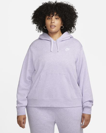 Sudadera Con Capucha Nike Sportswear Club Fleece Mujer Blancas | TARWH-0495