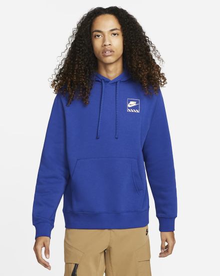 Sudadera Con Capucha Nike Sportswear Hombre Azul Real Oscuro Azules | GCQDH-6419