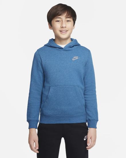 Sudadera Con Capucha Nike Sportswear Kids Niña Blancas | BOCZP-8547