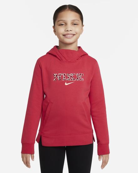 Sudadera Con Capucha Nike Sportswear Kids Niña Rojas | DVUJY-0937