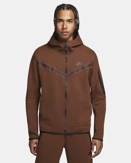 Sudadera Con Capucha Nike Sportswear Tech Fleece Full-Zip Hombre Negras | CSHPD-6381