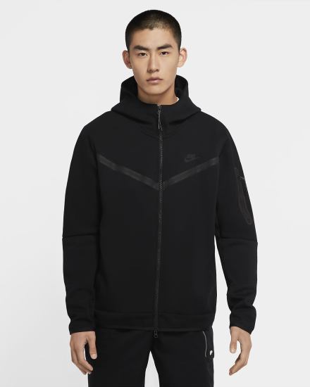Sudadera Con Capucha Nike Sportswear Tech Fleece Full-Zip Hombre Negras | UYSKQ-4125