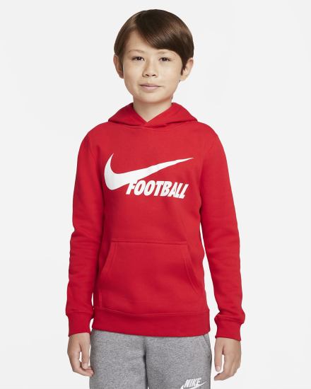 Sudadera Con Capucha Nike Swoosh Kids Niño Rojas | GFPLM-9836