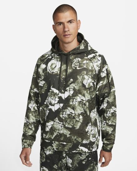 Sudadera Con Capucha Nike Therma-FIT Fitness Hombre Verde | VDIAQ-4510