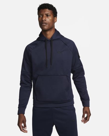 Sudadera Con Capucha Nike Therma-FIT Fitness Hombre Obsidian Negras | YHKZN-3142