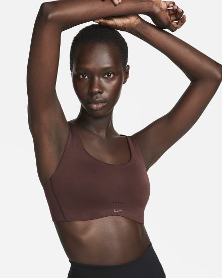 Sujetadores Deportivos Nike Dri-FIT Alate Coverage Light-Support Acolchado Mujer Blancas | MRWNF-4931