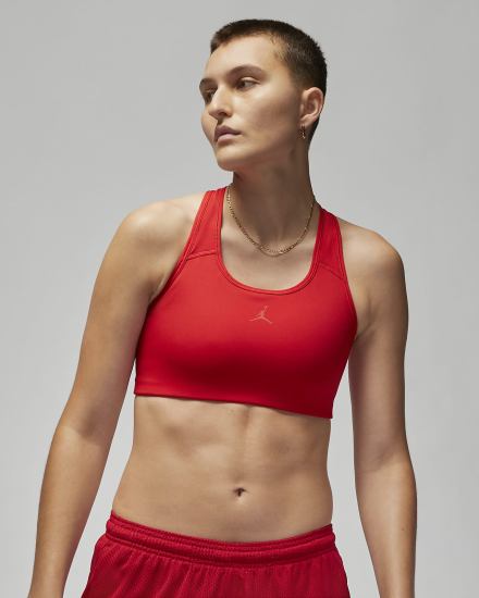 Sujetadores Deportivos Nike Jordan Jumpman Medium-Support 1-Piece Pad Mujer Rojas | YNBGE-5701