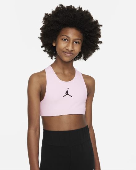 Sujetadores Deportivos Nike Jordan Kids Niña Rosas | PKNOJ-8945
