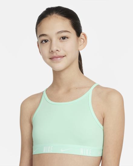 Sujetadores Deportivos Nike Trophy Kids Niña Verde Menta Blancas | VSQXO-8109