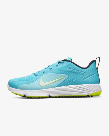 Tacos De Lacrosse Nike Alpha Huarache 8 Pro Turf Hombre Turquesa Azules Blancas | NZVHP-4538