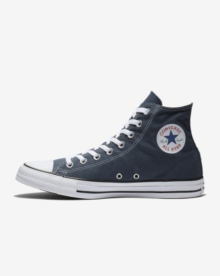 Tenis Altas Nike Converse Chuck Taylor All Star Hombre Azul Marino | RUEAH-0865