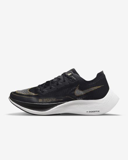 Tenis Carreras Nike ZoomX Vaporfly Next% 2 Road Hombre Negras Metal Doradas Blancas | ZSHMU-2178