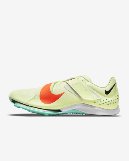 Tenis Clavos Nike Air Zoom LJ Elite Track & Field Jumping Spikes Hombre Turquesa Naranjas | YLKBU-6739