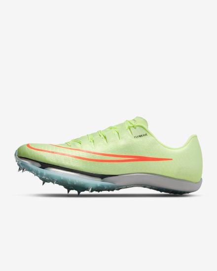 Tenis Clavos Nike Air Zoom Maxfly Track & Field Sprinting Spikes Hombre Turquesa Naranjas | ZHRUQ-4028