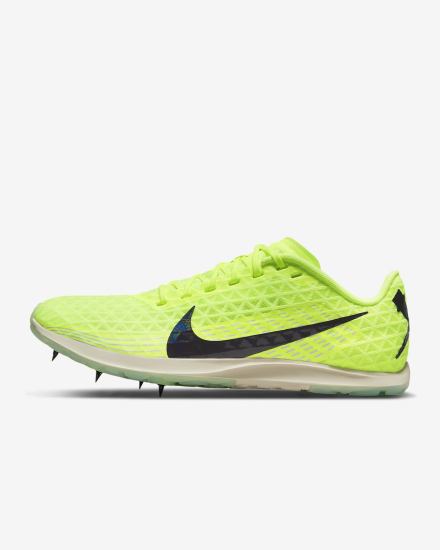 Tenis Clavos Nike Zoom Rival XC 5 Track & Field Distance Spikes Hombre Verde Menta Moradas | NAMPY-1059