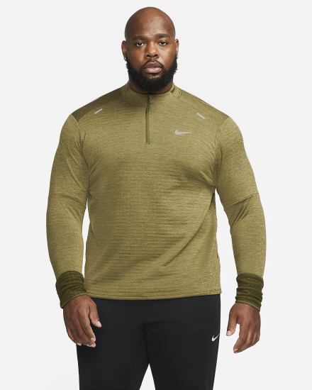 Top Running Nike Therma-FIT Repel Element 1/4-Zip Hombre Verde | SEJUX-5810