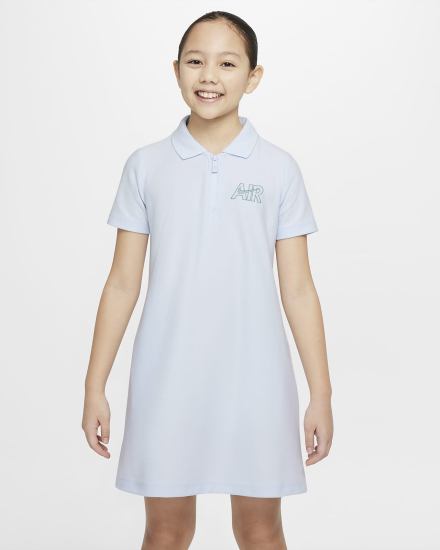 Vestido Nike Air Kids Niña Gris Azules | FVAXH-3025