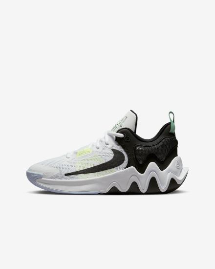 Zapatillas Baloncesto Nike Giannis Immortality 2 Kids Niño Blancas Gris Negras | JWSPN-6270