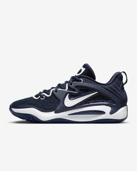 Zapatillas Baloncesto Nike KD15 (Team) Hombre Azul Marino Blancas | XJQUO-6574