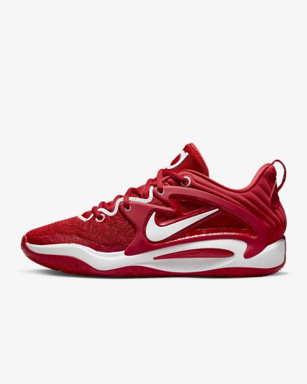 Zapatillas Baloncesto Nike KD15 (Team) Mujer Rojas Blancas | UTZBK-5610