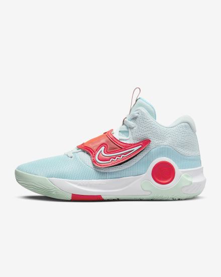 Zapatillas Baloncesto Nike KD Trey 5 X Hombre Azules Rojas Claro Verde Menta | QVALU-6091