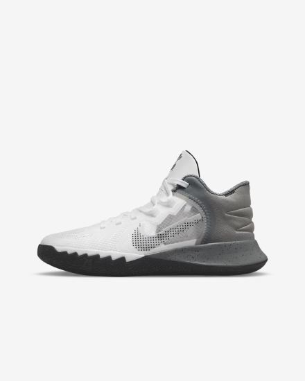 Zapatillas Baloncesto Nike Kyrie Flytrap 5 Kids Niña Blancas Gris Negras | BCZFT-0256