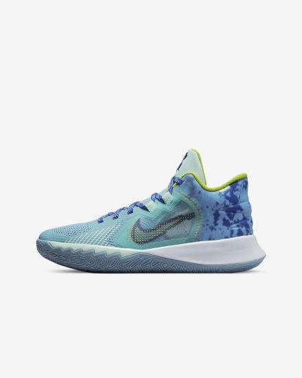 Zapatillas Baloncesto Nike Kyrie Flytrap 5 Kids Niña Verde Menta Azules Azul Real Oscuro Azules | JNZQO-2594