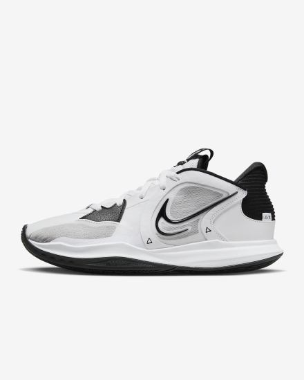 Zapatillas Baloncesto Nike Kyrie Low 5 (Team) Hombre Blancas Negras | CEBSA-7805