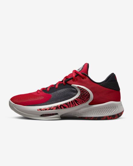 Zapatillas Baloncesto Nike Zoom Freak 4 Hombre Rojas Naranjas Negras Rojas Claro | DFLWN-2815