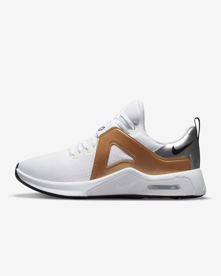 Zapatillas Deportivos Nike Air Max Bella TR 5 Mujer Blancas Metal Plateadas Metal Doradas Negras | OTUHS-6039
