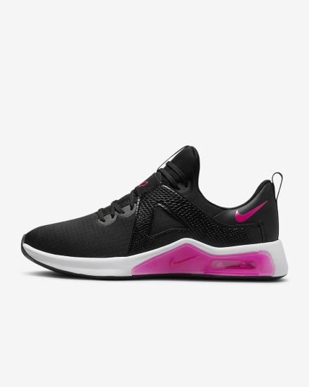 Zapatillas Deportivos Nike Air Max Bella TR 5 Mujer Negras Blancas Rosas | VRTSZ-5943